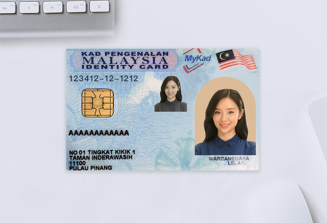 马来西亚身份证识别样本3
