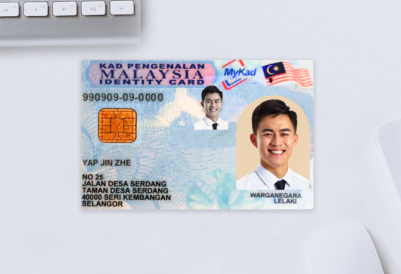 马来西亚身份证识别样本1