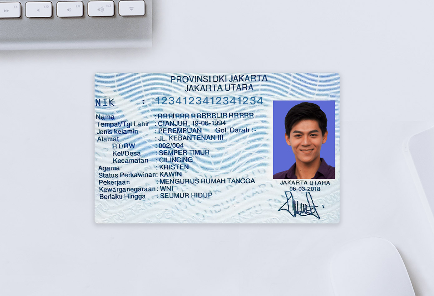 印尼身份证识别样本3